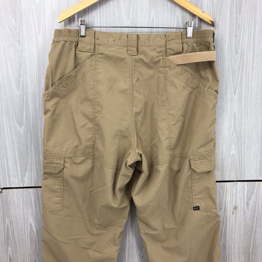 5.11 Tactical Pants Men's Size: 38‎ Khaki cargo pants - Picture 6 of 12